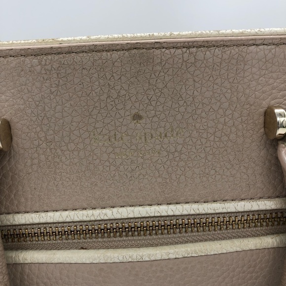 Kate Spade Allyn Chester Street Rose Cloud Pink Cream Leather Crossbody Bag - Picture 3 of 15